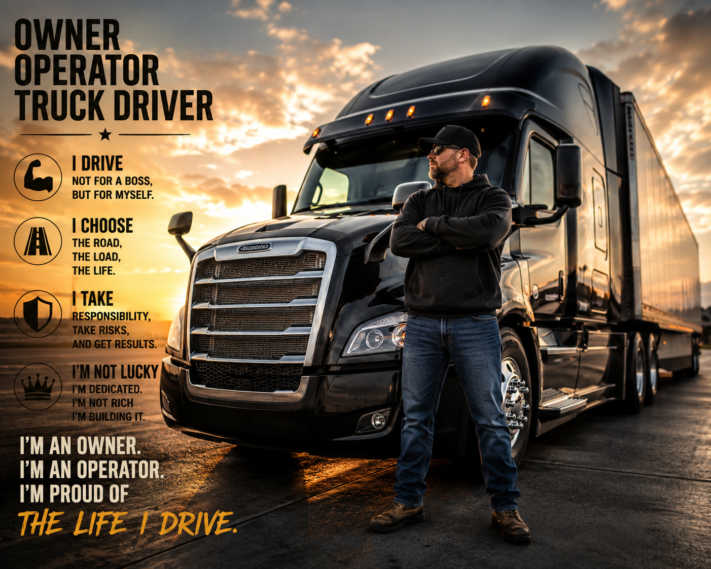 Owner operator truck